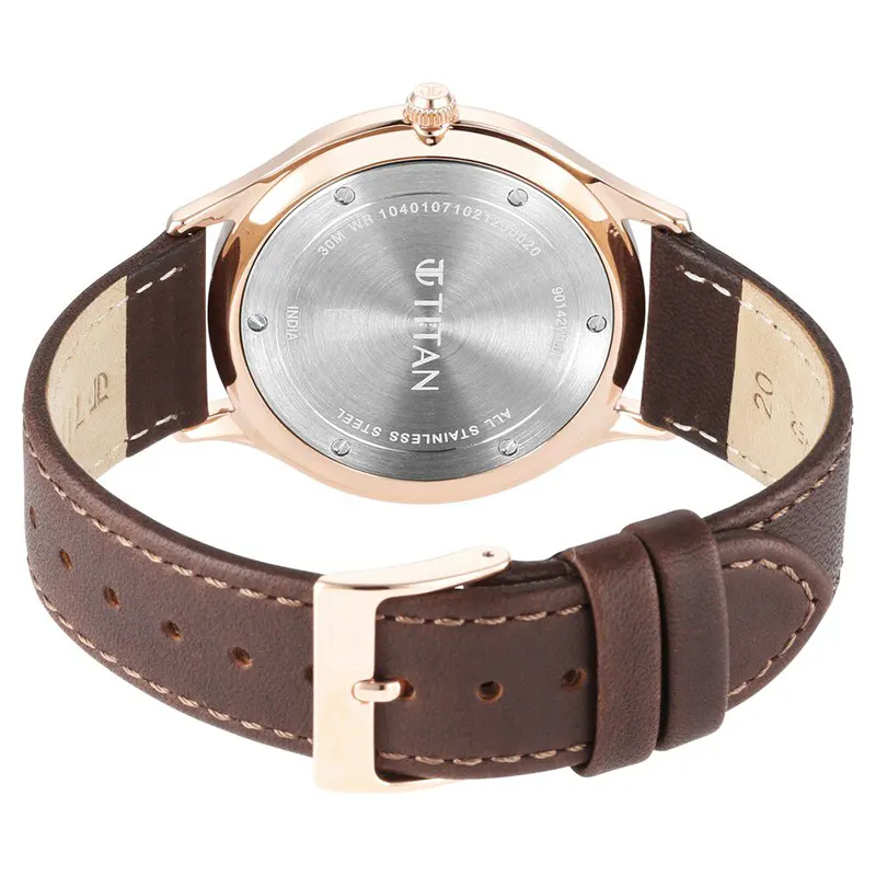 Titan Classique Slimline Silver Dial Men's Watch | 90142WL01